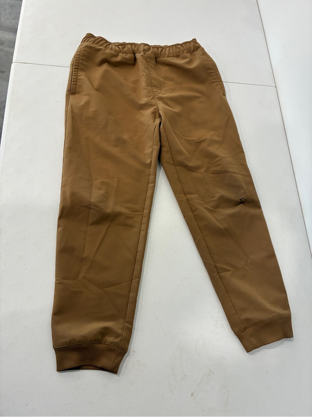 Old Navy Kids StretchTech Dark Khaki Joggers Pants- Size L(10-12)Plus (As Is)